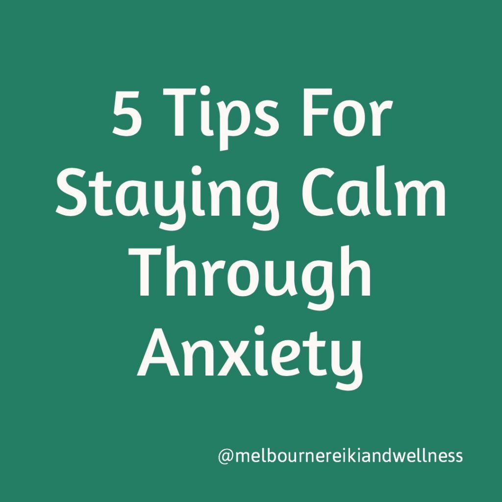 5 tips to beat anxiety