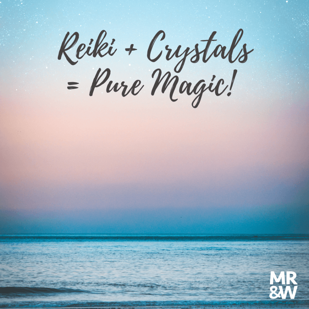 Reiki healing and crystals