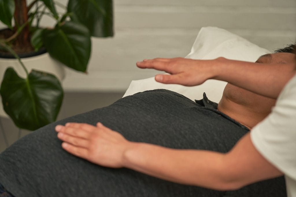 Reiki releases energy blockages