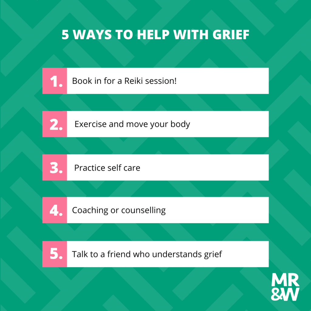 Healing grief with Reiki