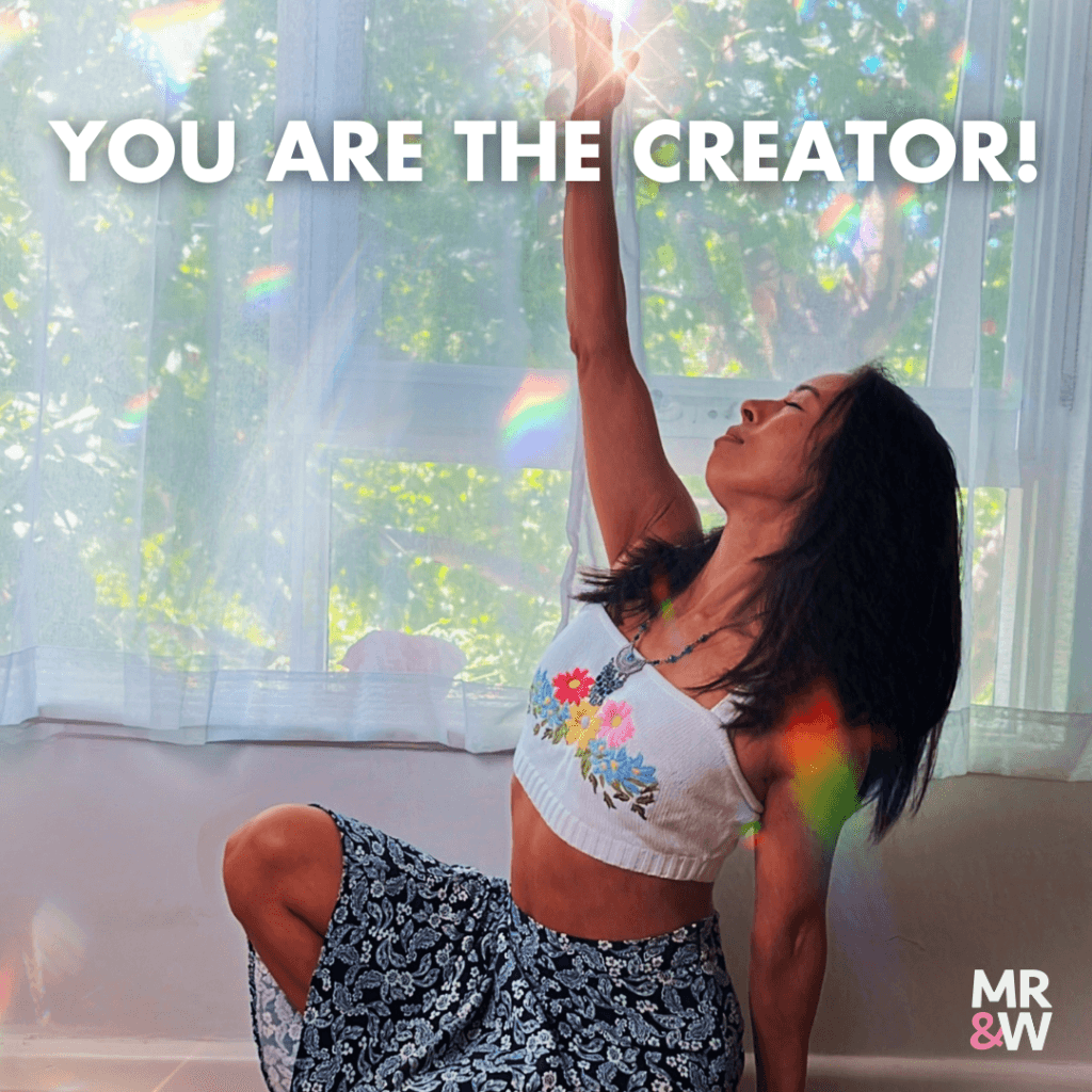 YOU are the creator!