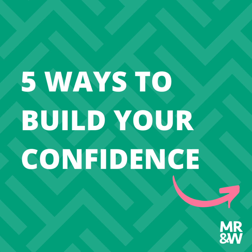 5 ways to boost self confidence