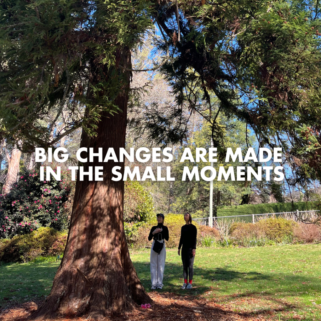 Big Changes Are Made In The Small Moments